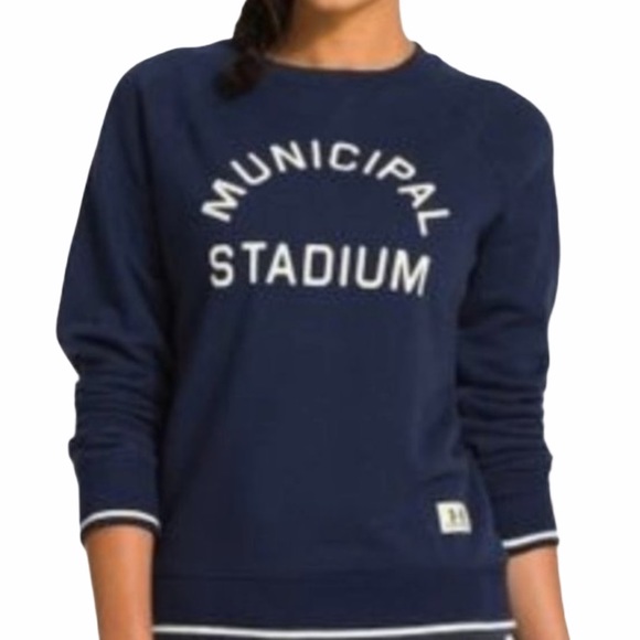 UNDER ARMOUR UA Municipal Stadium Blue Sweatshirt S - Picture 9 of 10